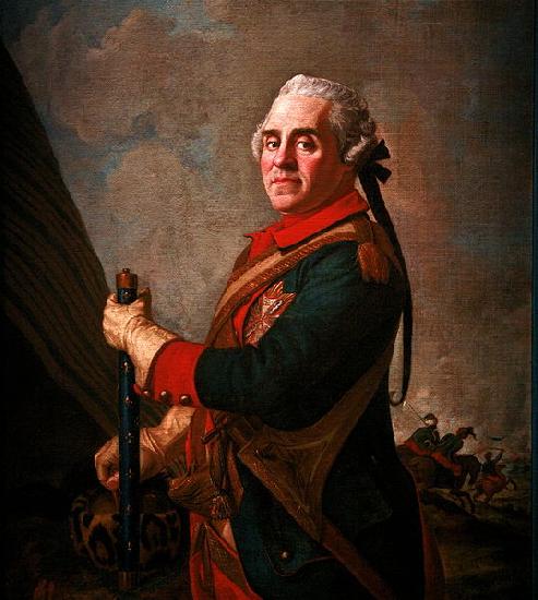 Jean-Etienne Liotard Maurice de Saxe oil painting image